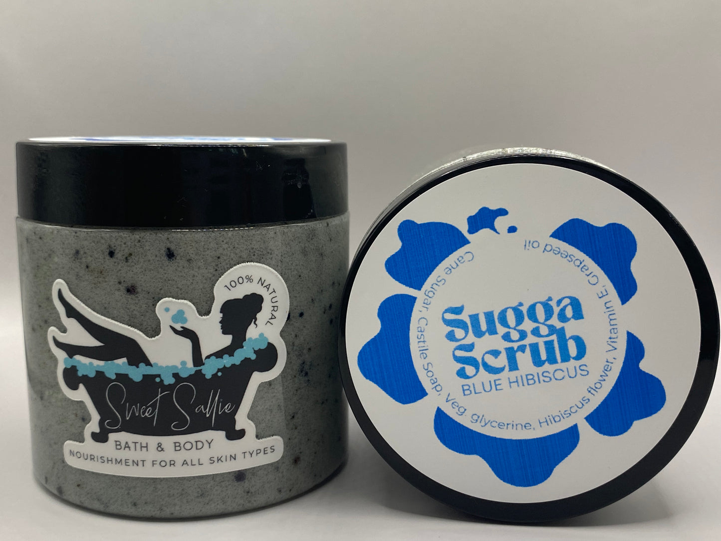 Blue Hibiscus Sugga Scrub 6oz