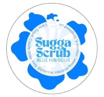 Blue Hibiscus Sugga Scrub 6oz